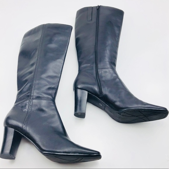 a.n.a Shoes - [A.N.A.] Black leather knee boot